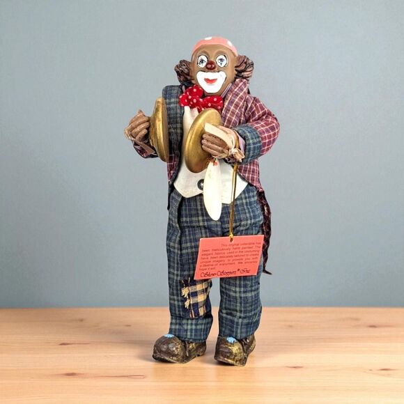 Vintage Hobo Clown Doll: Show Stopper Collectible Circus Decor - Picture 1 of 8